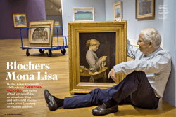 Hodler, Anker, Giacometti: Alt Bundesrat CHRISTOPH BLOCHER