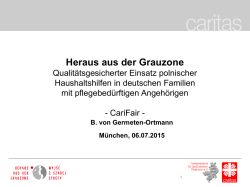 Heraus aus der Grauzone