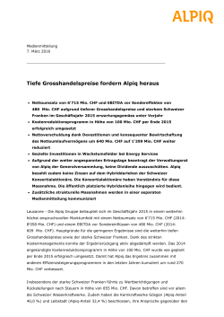 Tiefe Grosshandelspreise fordern Alpiq heraus PDF