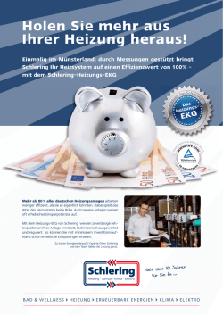 Holen Sie mehr aus Ihrer Heizung heraus!
