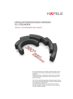 heraus forderungen werden zu l&ouml;sungen.