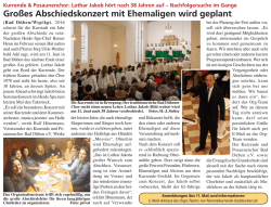 Gro&szlig;es Abschiedskonzert