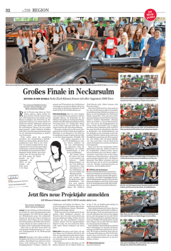 Gro&szlig;es Finale in Neckarsulm - Freie Schule Anne