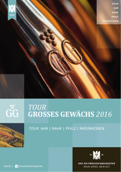 TOUR GROSSES GEWÄCHS 2016
