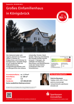 Gro&szlig;es Einfamilienhaus in K&ouml;nigsbr&uuml;ck - sz-immo.de