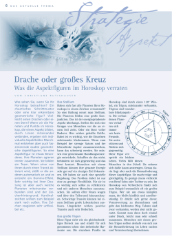 Drache oder gro&szlig;es Kreuz - Allgeier