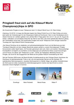PM Pringles Freut Sich Auf Die Kitesurf World Champions(c)hips In