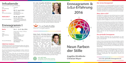 Neun Farben der Stille 2016