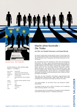 Macht ohne Kontrolle – Die Troika