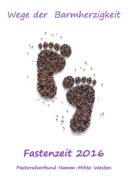 Fastenzeit 2016 - Pastoralverbund Hamm-Mitte
