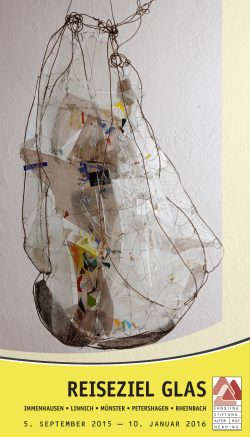 reiseziel glas - Netzwerk Glas Museen