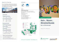 Hals-, Nasen-, Ohrenheilkunde
