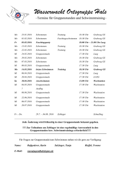 Wasserwacht Ortsgruppe Hals