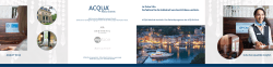 Produktübersicht ACQUA Medical Aesthetic