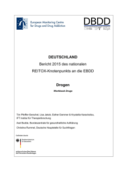 Drogen - Deutsche Hauptstelle f&uuml;r Suchtfragen e.V.