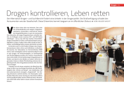 Drogen kontrollieren, Leben retten