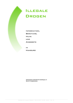 Illegale Drogen - Kursbuch Sucht