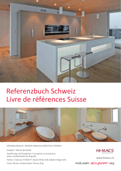 Referenzbuch Schweiz