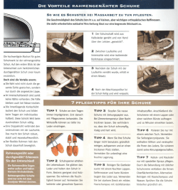 DIE VORTEILE RAHMENGEN&Auml;HTER SCHUHE