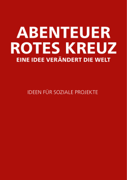 EINE IDEE VER&Auml;NDERT DIE WELT