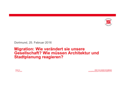 Migration: Wie verändert sie unsere Gesellschaft? Wie