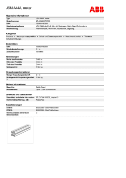 JSM A44A, meter