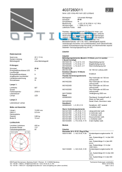 Serie: LED it Strip 400 lm/m LED Lichtband Montageart: Universale