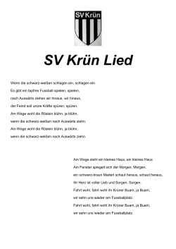 SV Krün Lied