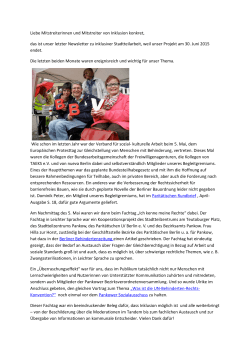 letzter Newsletter