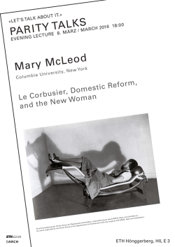 PARITY TALKS Mary McLeod
