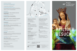 Heiliger BesucH - Museum zu Allerheiligen Schaffhausen