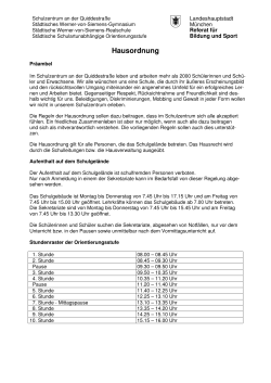 Hausordnung_ORI 2015/16 - Referat für Bildung und Sport