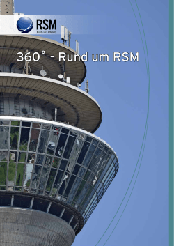 360   - Rund um RSM - RSM Germany | Connect