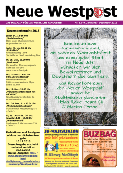 Eine besinnliche Vorweihnachtszeit, ein sch&ouml;nes Weihnachtsfest