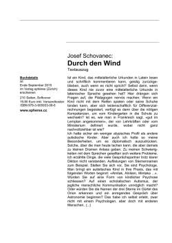 Durch den Wind