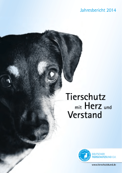 Tierschutz mit Herz und Verstand