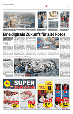 Eine digitale Zukunft f&uuml;r alte Fotos