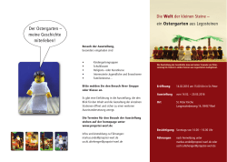 lego flyer - Propstei St. Walburga Werl