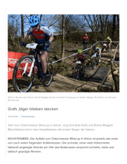 Grafs J&auml;ger blieben stecken