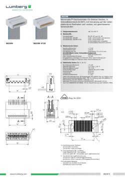 Micro modul™-Steckverbinder für direktes Stecken, in Schneid