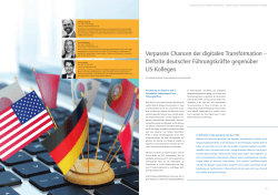 Defizite deutscher Führungskräfte gegenüber US