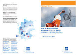 B2B E-Procurement mit dem CEMA IT