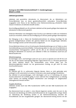 Jobticket (pers&ouml;nlich)