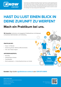 hast du lust einen blick in deine zukunft zu werfen?