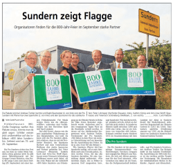 Große Ereignisse werfen ihre