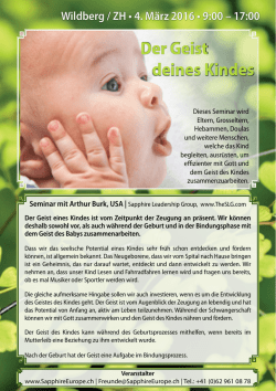 Der Geist deines Kindes