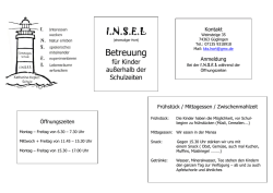 I.N.S.E.L Betreuung