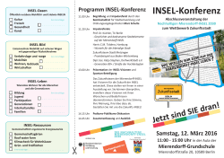 INSEL-Konferenz - Mierendorff-Insel