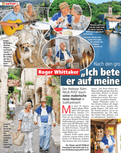 Ich bete zu Gott, dass er auf meine Frau aufpass