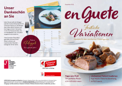 Festliche - en Guete